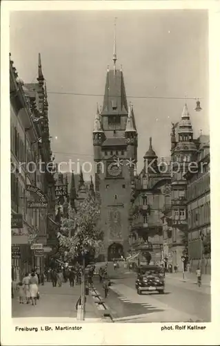 Foto Kellner Rolf Nr. C 2207 Freiburg im Breisgau Martinstor  Kat. Fotografie