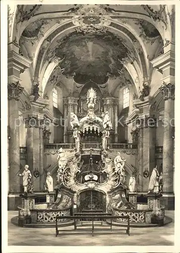 Kirchenorgel Wallfahrtskirche Vierzehnheiligen Gnadenaltar  Kat. Musik