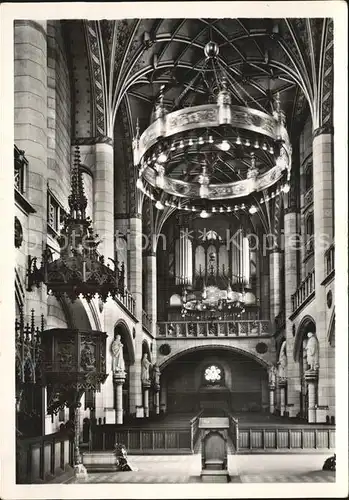 Kirchenorgel Lutherstadt Wittenberg Schlosskirche Kat. Musik