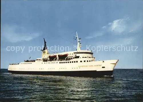 Motorschiffe MS Kronprins Carl Gustaf  Kat. Schiffe