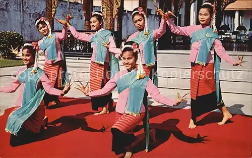 Tanz Taenzer Northern Dance of Thailand 