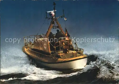 Motorboote Strandrettungsboot Eduard Nebelthau Kat. Schiffe