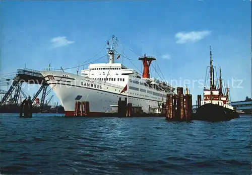 Schiffe TS Hamburg Hafen Kat. Schiffe