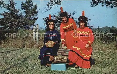 Indianer Native American Koasati Indian Maidens Elton Louisiana  Kat. Regionales