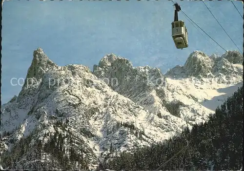 Seilbahn Mittenwald Karwendelbahn Kat. Bahnen