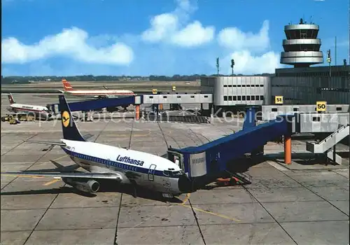 Lufthansa Duesseldorf Flughafen Kat. Flug