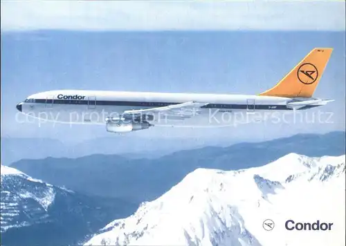 Flugzeuge Zivil Condor Airbus A 300 B4  Kat. Airplanes Avions