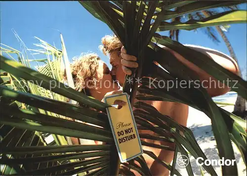 Werbung Reklame Condor Urlaubsmotiv  Kat. Werbung