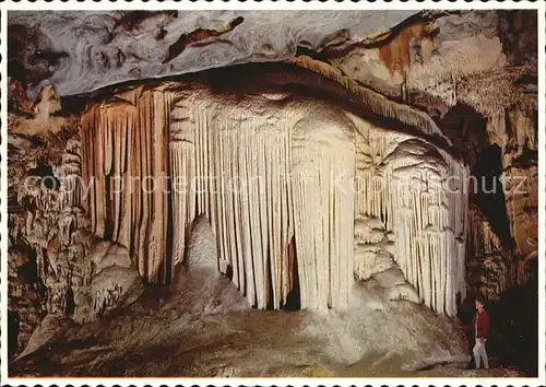 Hoehlen Caves Grottes Frozen Waterfall Cango Caves Oudtshoorn Cape South Africa   Kat. Berge