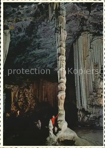 Hoehlen Caves Grottes Completed Column Cango Caves Oudtshoorn Cape South Africa   Kat. Berge