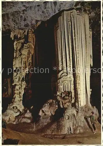 Hoehlen Caves Grottes The Curtains Cango Caves Oudtshoorn Cape South Africa  Kat. Berge