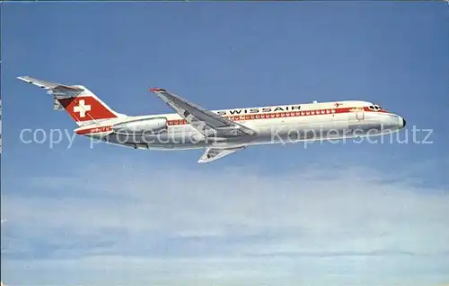Swissair DC 9 32 Kat. Flug