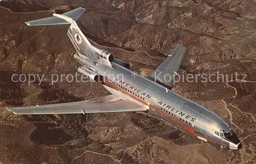 Flugzeuge Zivil American Airlines 727 Astrojet Kat. Airplanes Avions
