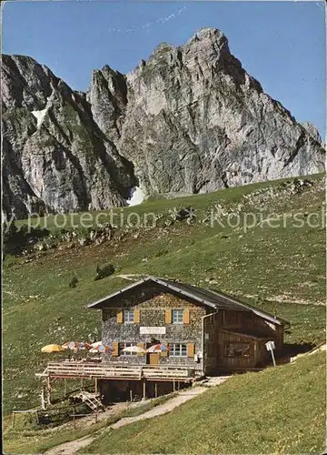 Pfronten Hochalm mit Aggenstein Kat. Pfronten