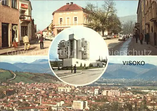 Visoko Hotel Visoko Fliegeraufnahme