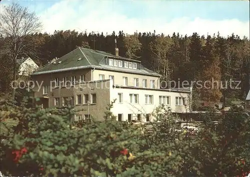 Baerenstein Annaberg Buchholz Kuehberg Ferienheim Voelkerfreundschaft Kat. Baerenstein