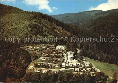 Obertal Baiersbronn Fliegeraufnahme Feriendorf Hirschauerwald Kat. Baiersbronn