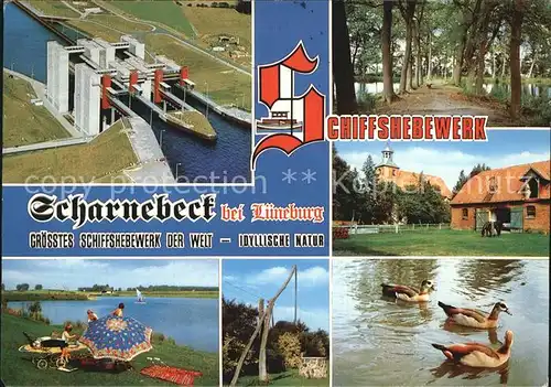 Scharnebeck Lueneburg Schiffshebewerk  Kat. Scharnebeck