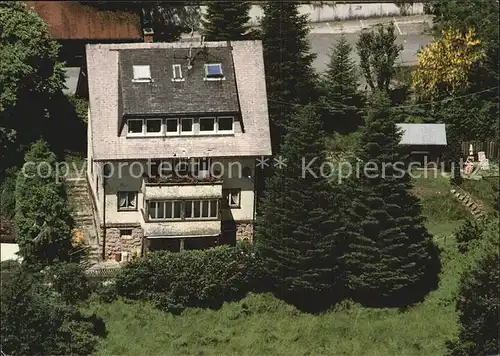 Saig Schwarzwald Fliegeraufnahme Wohnhaus Kat. Lenzkirch