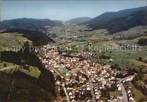 Elzach Fliegeraufnahme Kat. Elzach