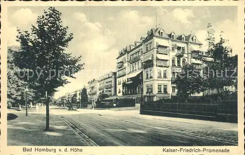 Homburg Bad Kaiser Friedrich Promenade Kat. Bad Homburg v.d. Hoehe