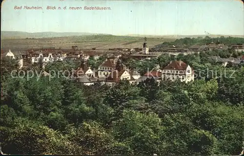 Bad Nauheim Blick zu den neuen Badehaeusern Kat. Bad Nauheim