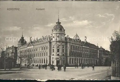 Konstanz Bodensee Postamt Kat. Konstanz