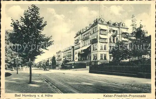 Homburg Bad Kaiser Friedrich Promenade Kat. Bad Homburg v.d. Hoehe