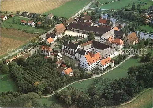 Heiligkreuztal Fliegeraufnahme ehemaliges Zisterzienserkloster Kat. Altheim