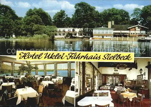 Sielbeck Holsteinische Schweiz Hotel Uklei Faehrhaus Kat. Eutin