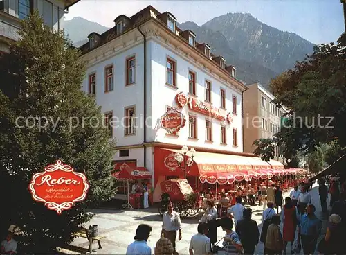 Bad Reichenhall Stammhaus Conditorei Reber Kat. Bad Reichenhall