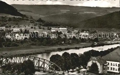 Eberbach Neckar Panorama Kat. Eberbach