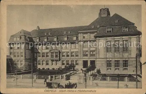 Krefeld Hoehere Maedchenschule Kat. Krefeld