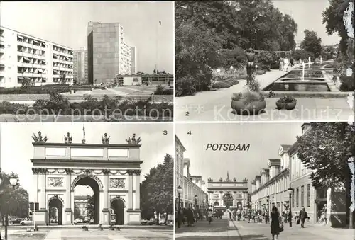 Potsdam Freundschaftsinsel Brandenburger Tor  Kat. Potsdam