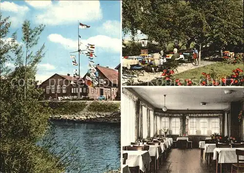 Hitzacker Elbe Hotel Stadt Hamburg Garten Speisesaal Kat. Hitzacker (Elbe)