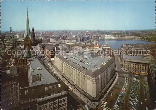 Hamburg Moenkebergstrasse Binnenalster Kat. Hamburg