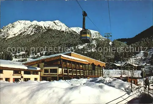 Oberstdorf Wintersport Eislaufzentrum Seilbahn Kat. Oberstdorf