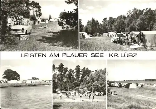 Karow Luebz Leisten am Plauer See Zeltplatz  Kat. Karow Luebz