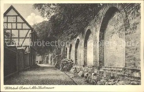 Wittstock Alte Stadtmauer Kat. Wittstock