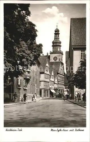 Kirchheim Teck Max Eyth Haus Rathaus Kat. Kirchheim unter Teck