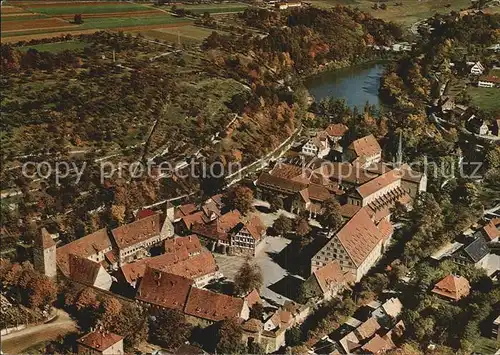 Maulbronn Fliegeraufnahme ehemaliges Zisterzienserkloster Kat. Maulbronn