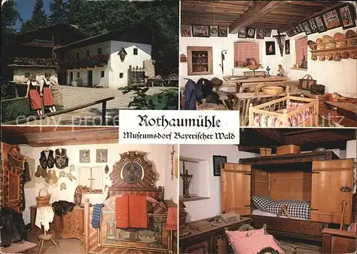 Tittling Mueseumsdorf Bayerischer Wald Rothaumuehle Kat. Tittling