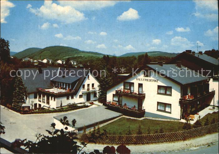 Stryck Hotel Cafe Haus Friederike Kat Willingen Upland Nr
