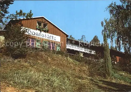 Tannenberg Erzgebirge Triebschtalbaude Gaststaette Kat. Tannenberg Erzgebirge