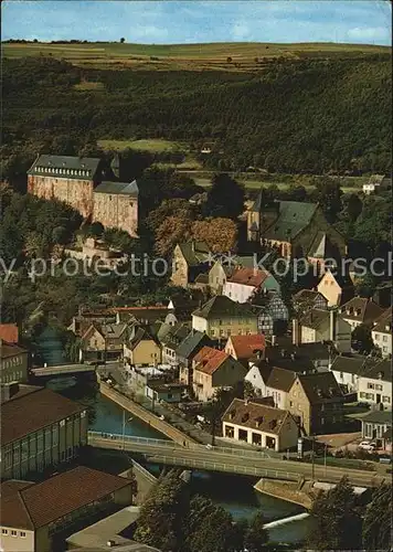 Schleiden Eifel Teilansicht  Kat. Schleiden