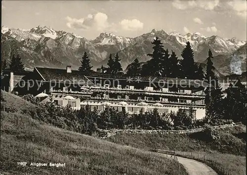 Sonthofen Oberallgaeu Allgaeuer Berghof Kat. Sonthofen