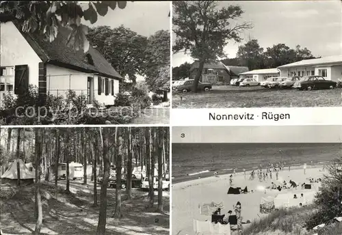 Nonnevitz Ferienheim Campingplatz Strand  Kat. Dranske