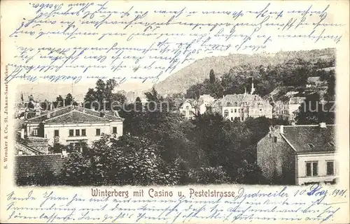 Johann Saarbruecken St Winterberg Casino Pestelstrasse Kat. Saarbruecken