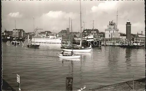 Cuxhaven Nordseebad Hafen Kat. Cuxhaven