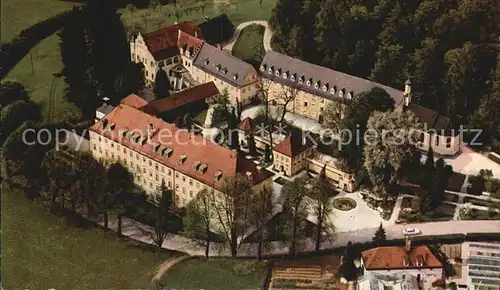Krumbad Fliegeraufnahme Sanatorium Kat. Krumbach (Schwaben)